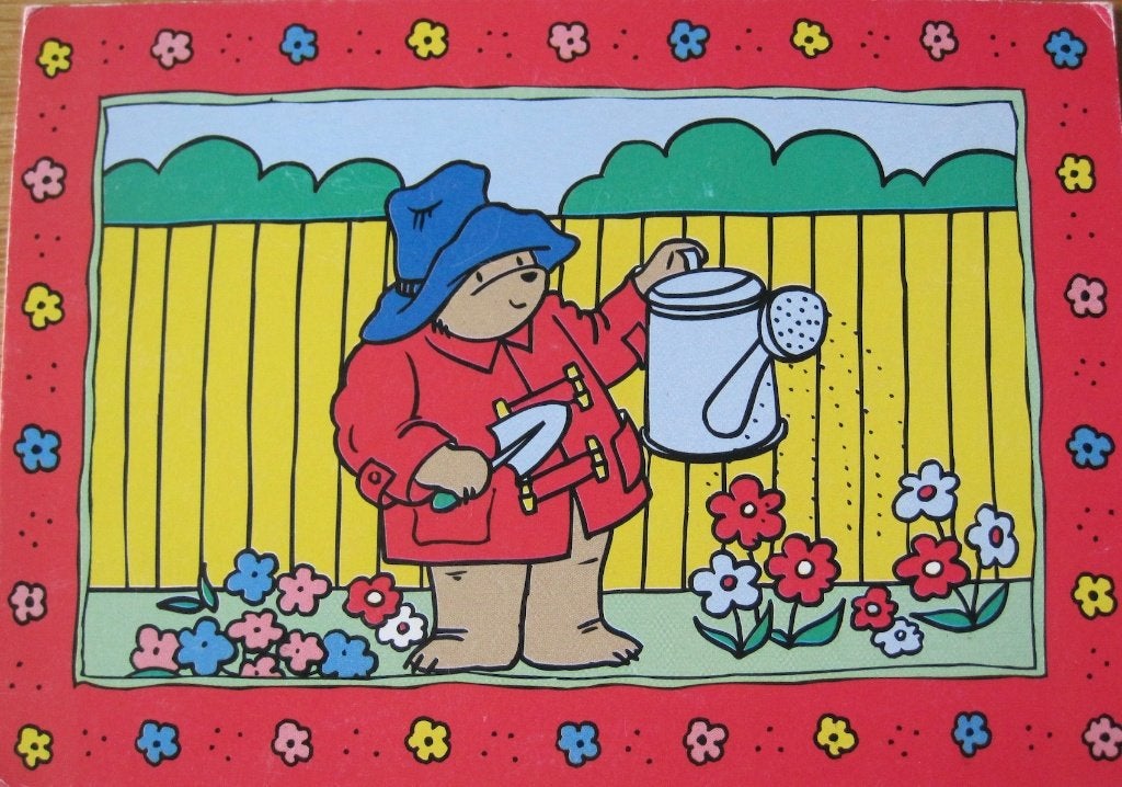 Voor het kind - Paddington met gieter - 1996 - nieuw, Verzenden, 1980 tot heden, Ongelopen, Kinderen