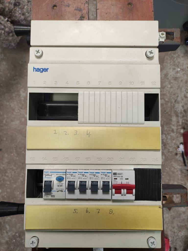 Hager zekeringkast / stoppen kast, Ophalen of Verzenden, Gebruikt, Overige typen