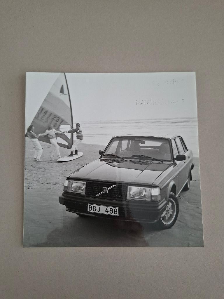 SERIE VAN 8 FOTO'S VOLVO 244 TURBO uit 1981, Ophalen of Verzenden, Zo goed als nieuw, Volvo