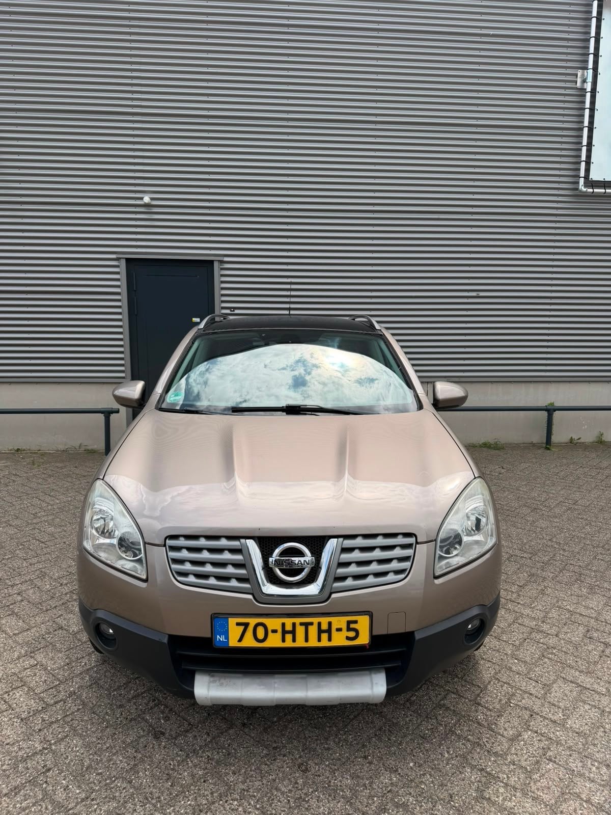 Nissan Qashqai / Apk / Airco / Tekna / Cruise / Panorama / A, Auto's, Voorwielaandrijving, Gebruikt, 4 cilinders, Bruin