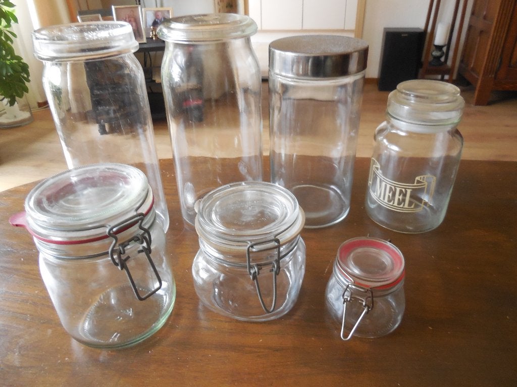 7 Weckpotten, Huis en Inrichting, Ophalen, Gebruikt, Glas
