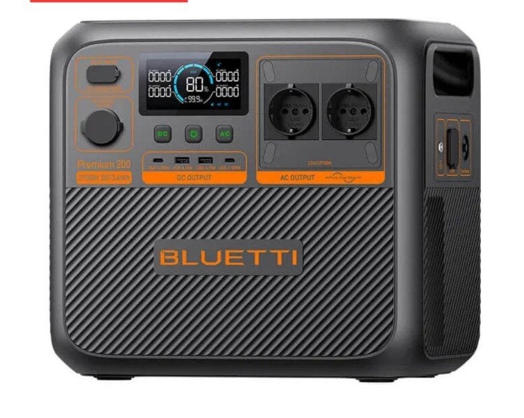 Bluetti Elite 200 V2 (premium), Ophalen