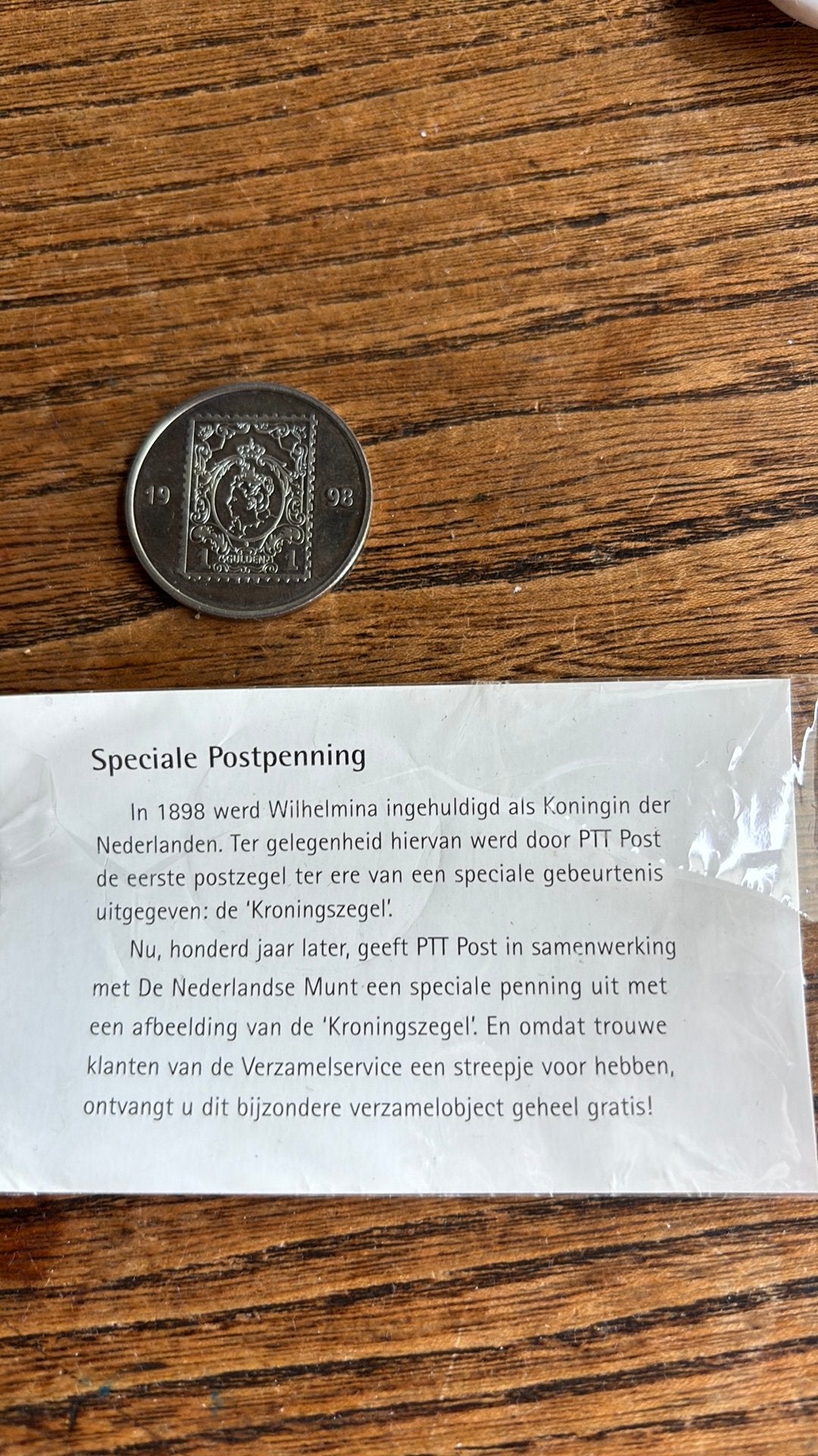 Postpenning, Postzegels en Munten, Ophalen of Verzenden, Koningin Wilhelmina