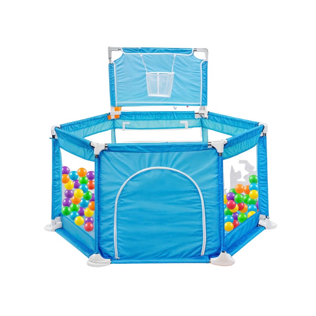 Baby blue speel Grondbox playpen, Kinderen en Baby's, Boxen, Verzenden, Nieuw, Overige vormen