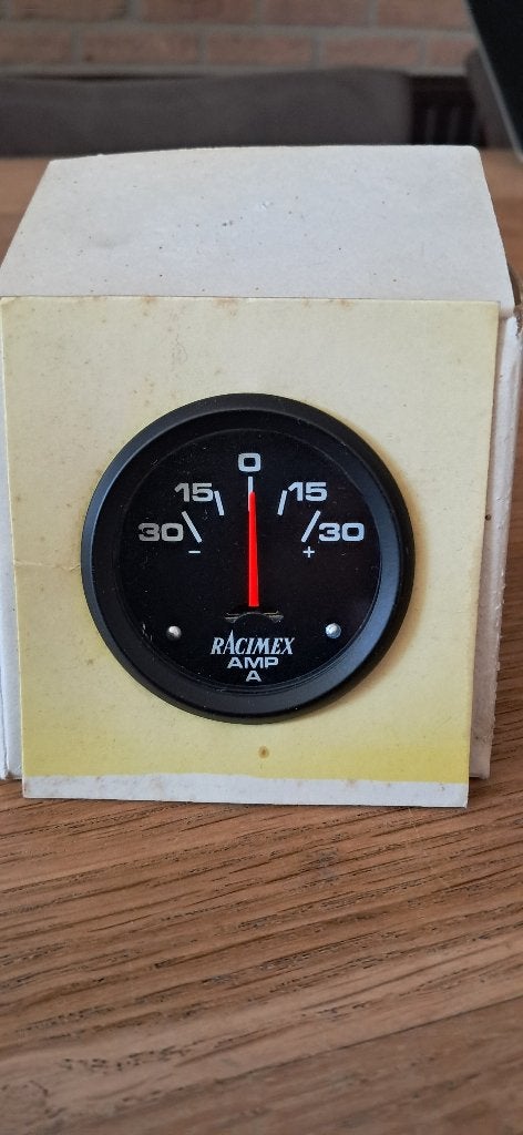 Racimex RX-101 Amperemeter 30A-0-30A, Ophalen of Verzenden