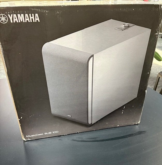 yamaha ns-nsw100 sunboofer wit, Ophalen of Verzenden, Nieuw, Subwoofer, Overige merken