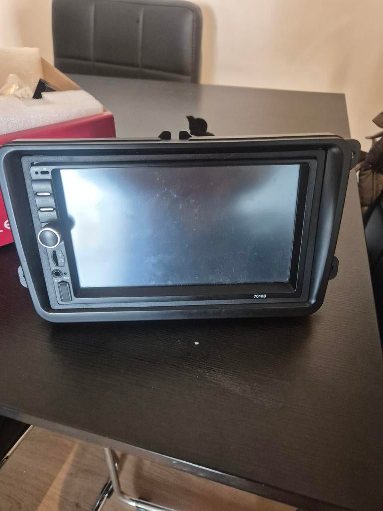 Dubbeldin MP5 Autoradio met Bluetooth en Touchscreen, Ophalen of Verzenden, Gebruikt