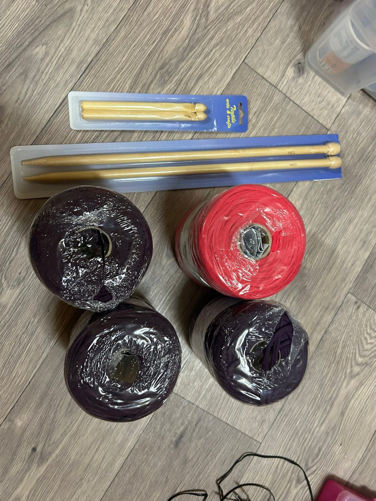 Diy poef breien/haken, Hobby en Vrije tijd, Breien en Haken, Ophalen of Verzenden, Nieuw, Breien of Haken, Overige typen
