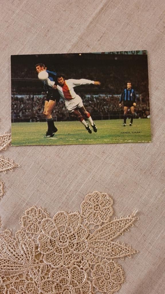 Sjaak Swart spelerskaart, Ophalen of Verzenden, Gebruikt, Ajax, Spelerskaart