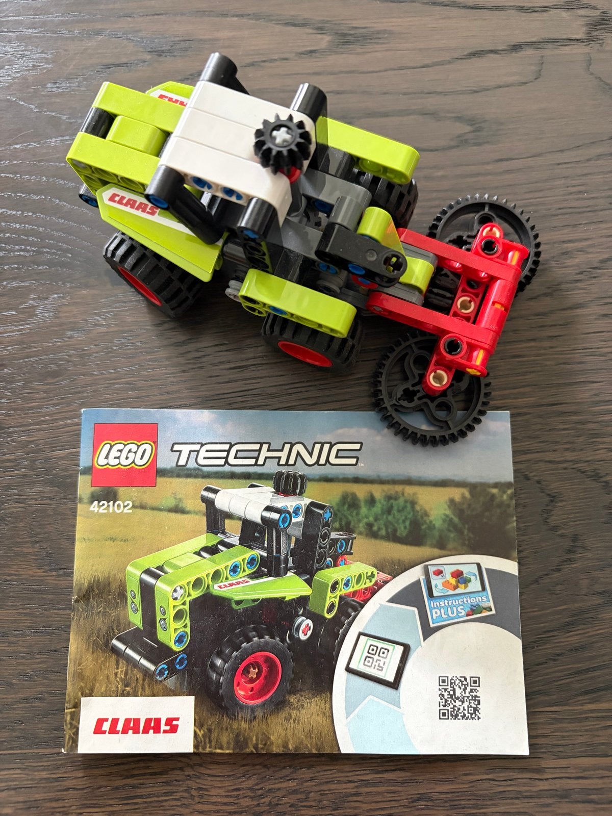 LEGO Technic 42102 Claas Xerion Tractor, Ophalen of Verzenden, Zo goed als nieuw