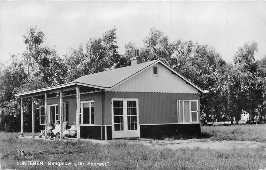 388-454-009 Lunteren Bungalow De Sperwer, Verzenden, Voor 1920, Gelderland