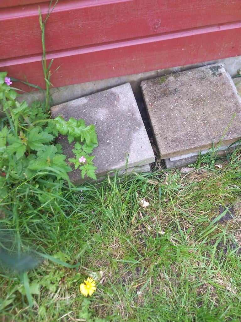 Betontegels voor diverse toepassingen, Tuin en Terras, Ophalen, Gebruikt, Minder dan 5 m², Beton