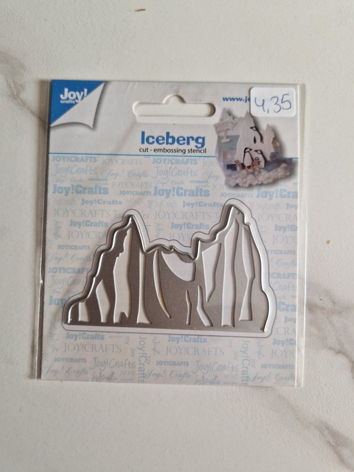 Joy! Crafts Iceberg snij- en embossing stencil, Ophalen of Verzenden, Nieuw