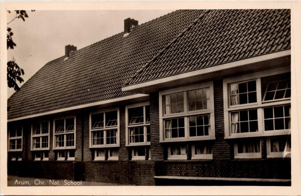 Arum - Chr. Nat. School, Verzamelen, Verzenden, 1960 tot 1980, Ongelopen, Flevoland