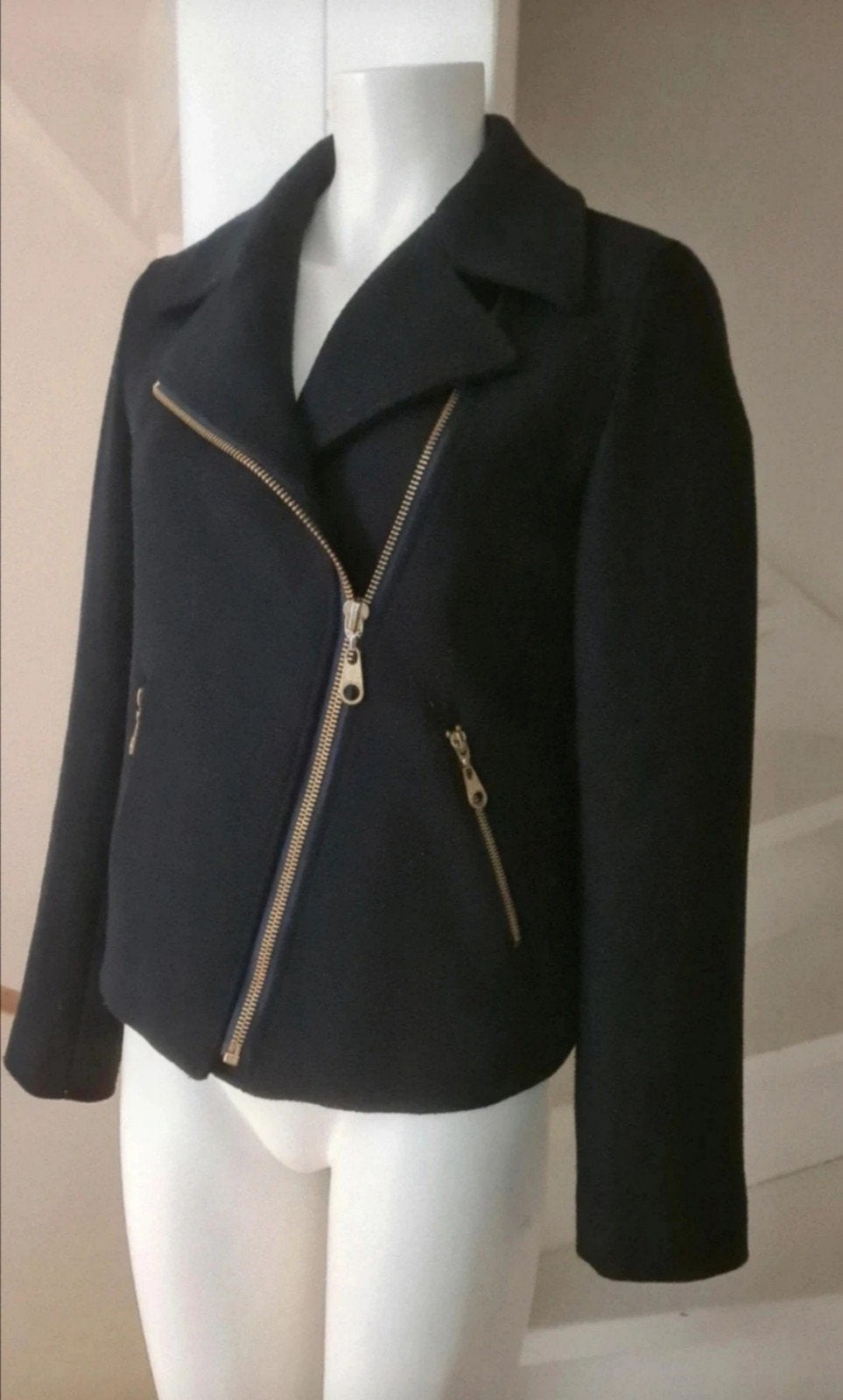 jas winterjas McGregor S 36 navy donkerblauw wol kelsey, Kleding | Dames, McGregor, Blauw, Ophalen of Verzenden, Zo goed als nieuw