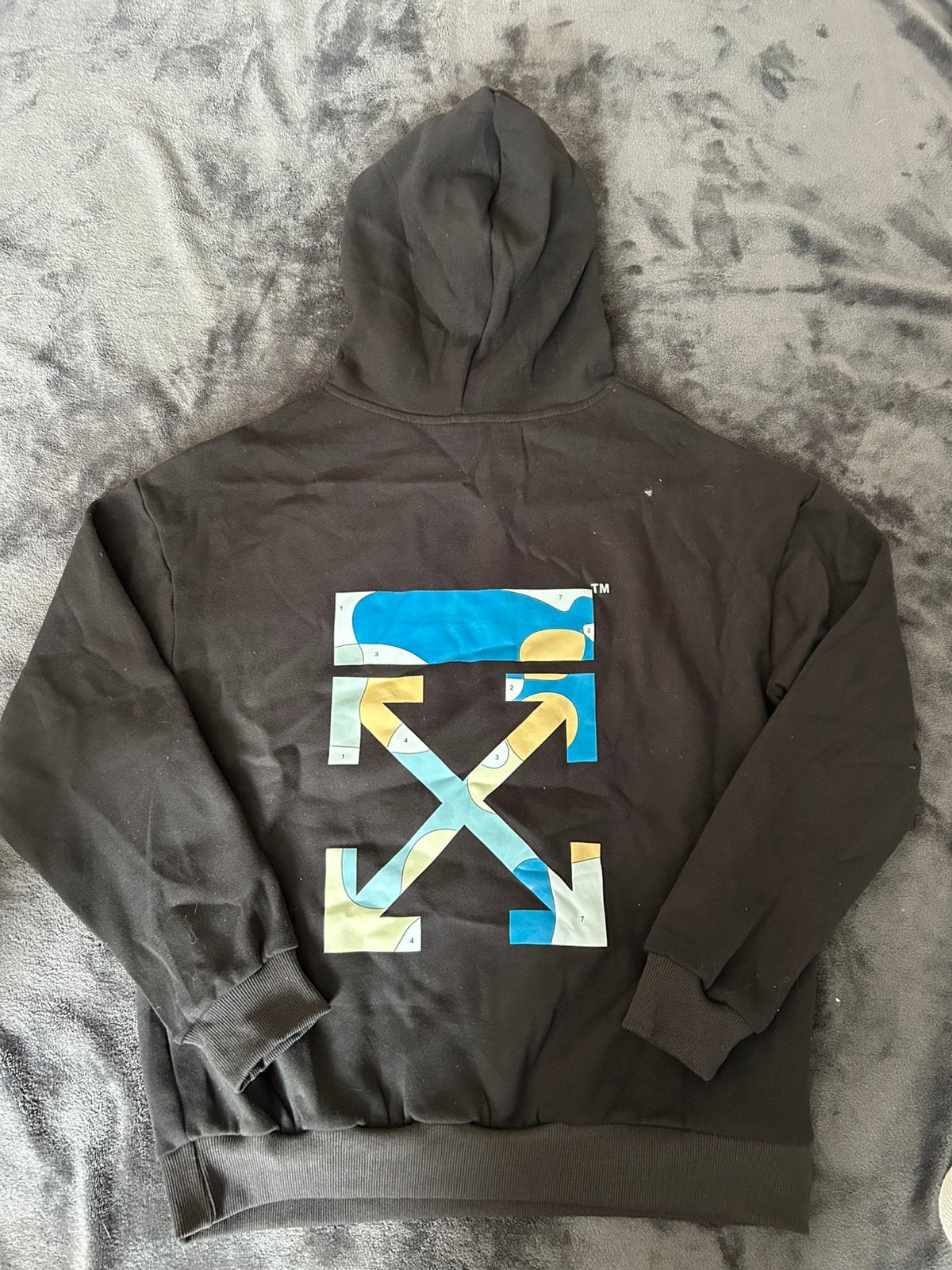 Off-White Limited Edition Hoodie, Ophalen of Verzenden, Zo goed als nieuw, Maat 48/50 (M), Zwart