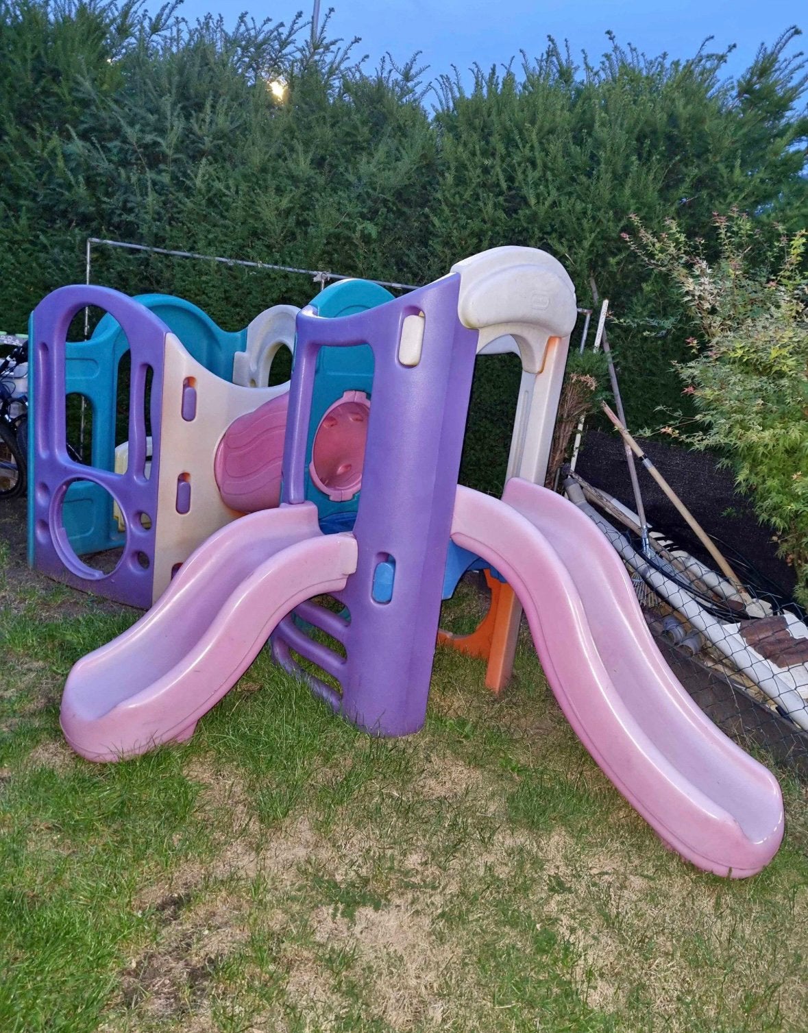 Little Tikes met 2 glijbaan / speeltoestel, Ophalen, Zo goed als nieuw, Glijbaan