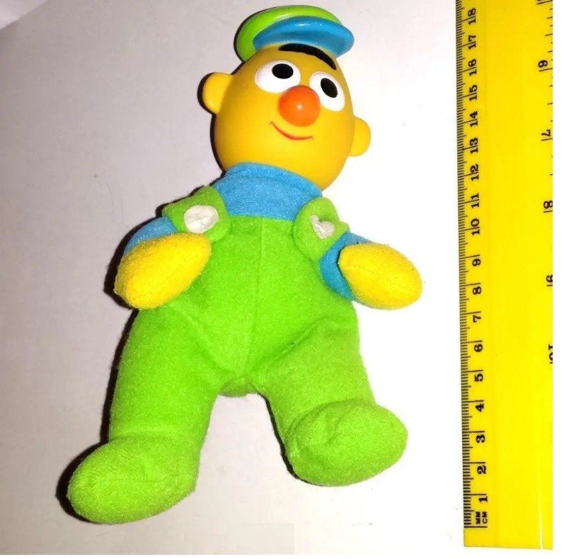 Sesame Street Bert Sesamstraat tyco pop Vintage Poppen van R, Ophalen of Verzenden