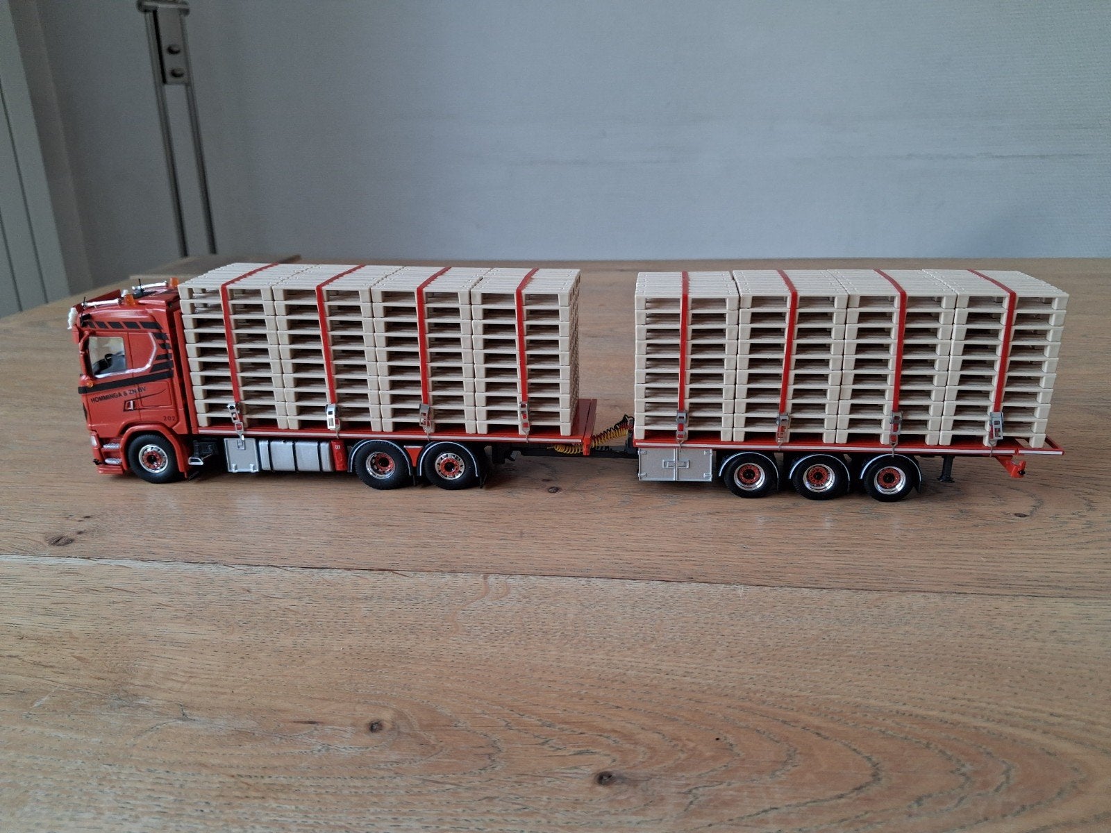 Lading pallets 160 stuks voor Tekno open combi, Hobby en Vrije tijd, Modelauto's | 1:50, Ophalen of Verzenden, Nieuw, Bus of Vrachtwagen