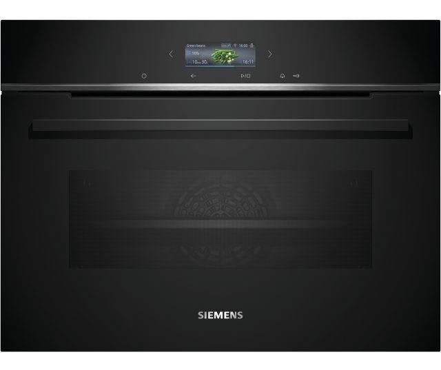 Siemens CB734G1B1 - Compacte oven - 45CM -, Ophalen, 45 tot 50 cm, Hete lucht, Heteluchtoven