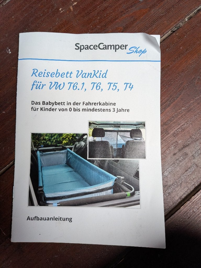 Vankid Volkswagen kinderbed, Ophalen, Gebruikt, Overige