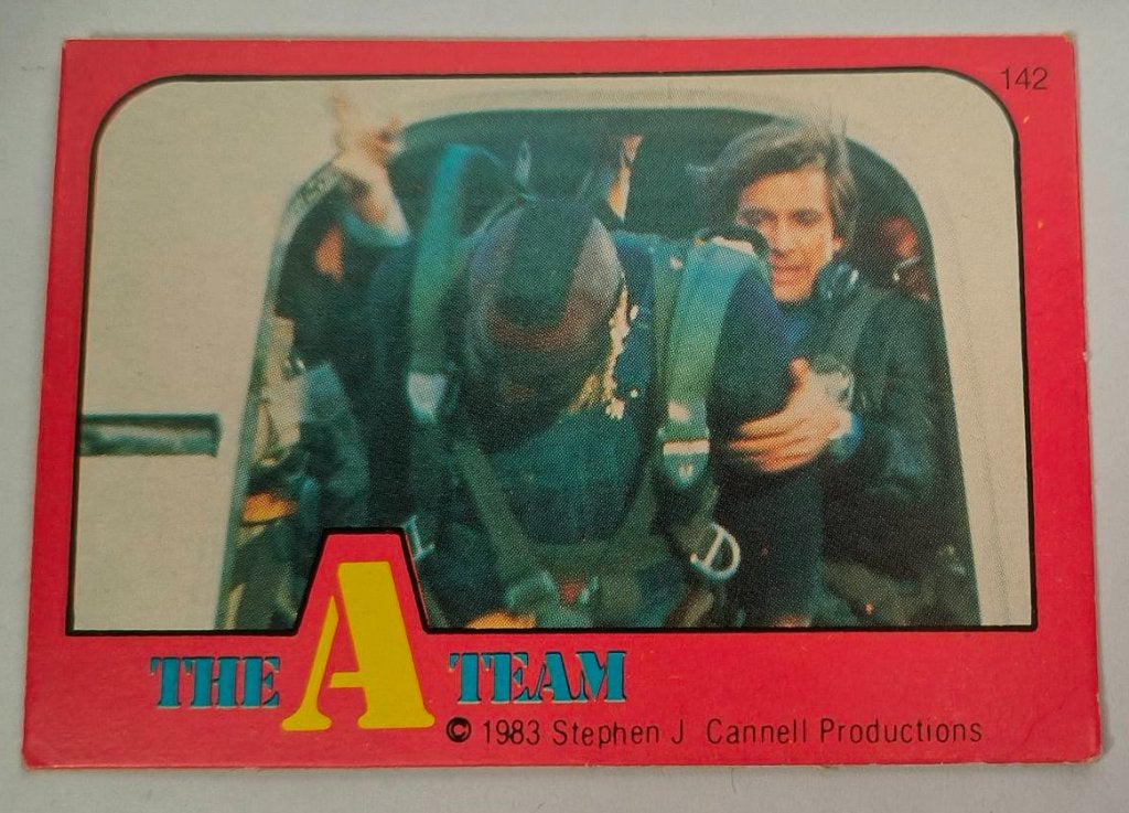 The A-Team Monty Gum 1983 no.142, Verzamelen, Ophalen of Verzenden, Nieuw, Foto of Kaart
