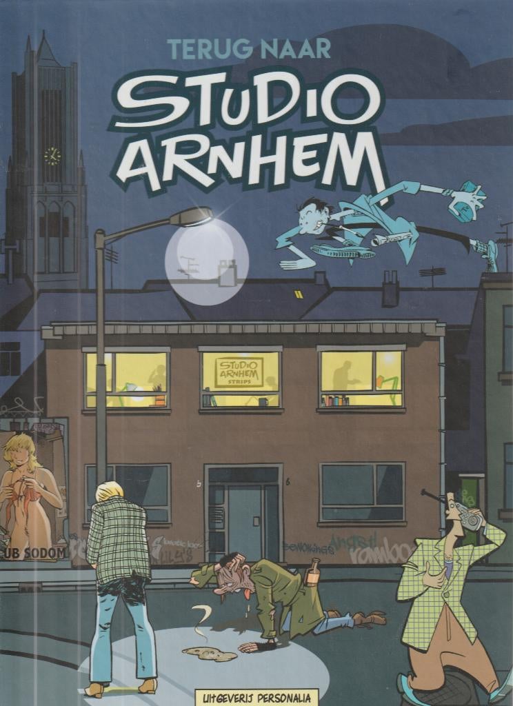 Terug naar Studio Arnhem hardcover, Eén stripboek, Ophalen of Verzenden, Zo goed als nieuw
