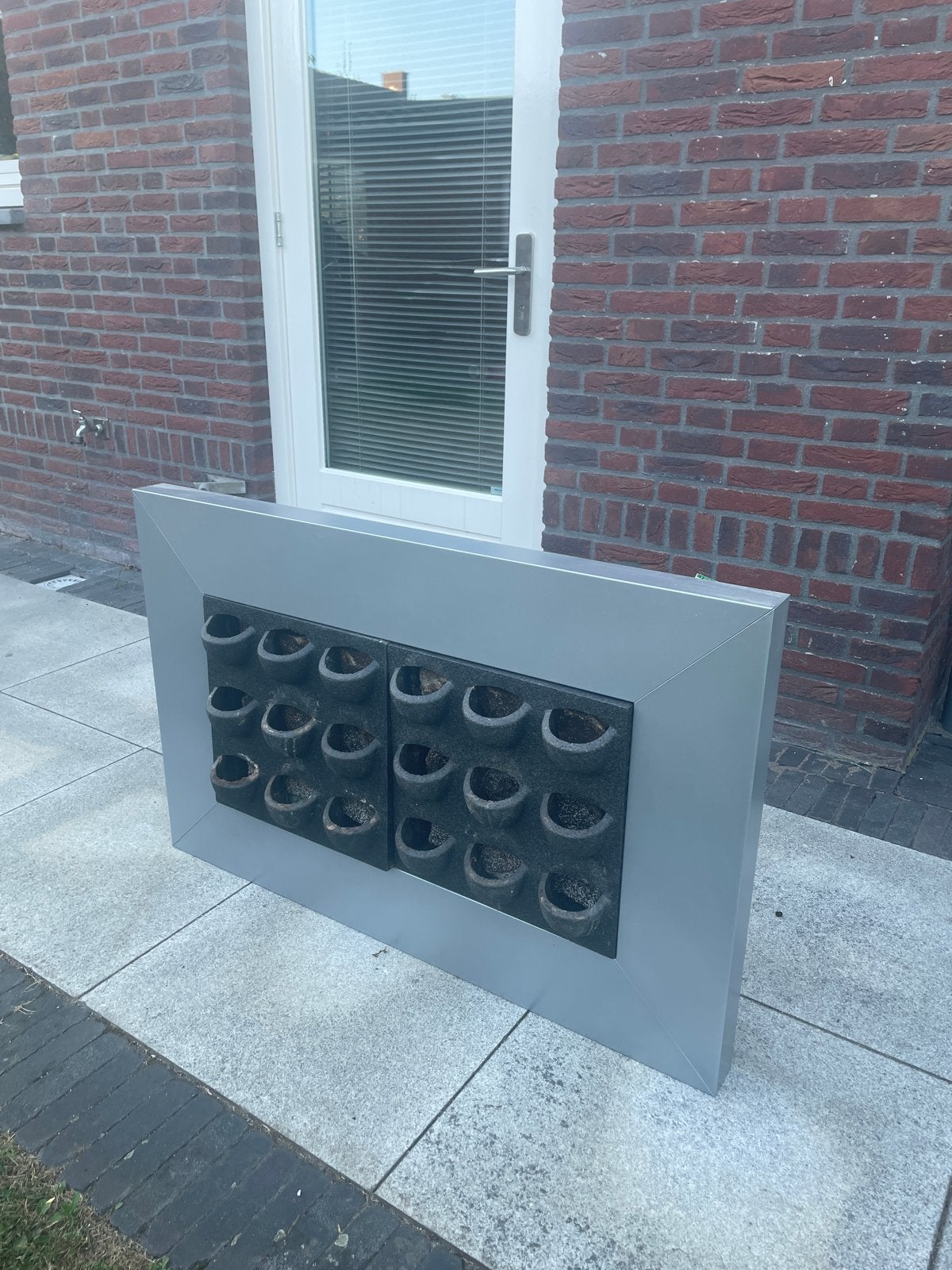 Verticale Tuin / Plantenwand - Grijs, Ophalen, 100 cm of meer, Zo goed als nieuw, Binnen