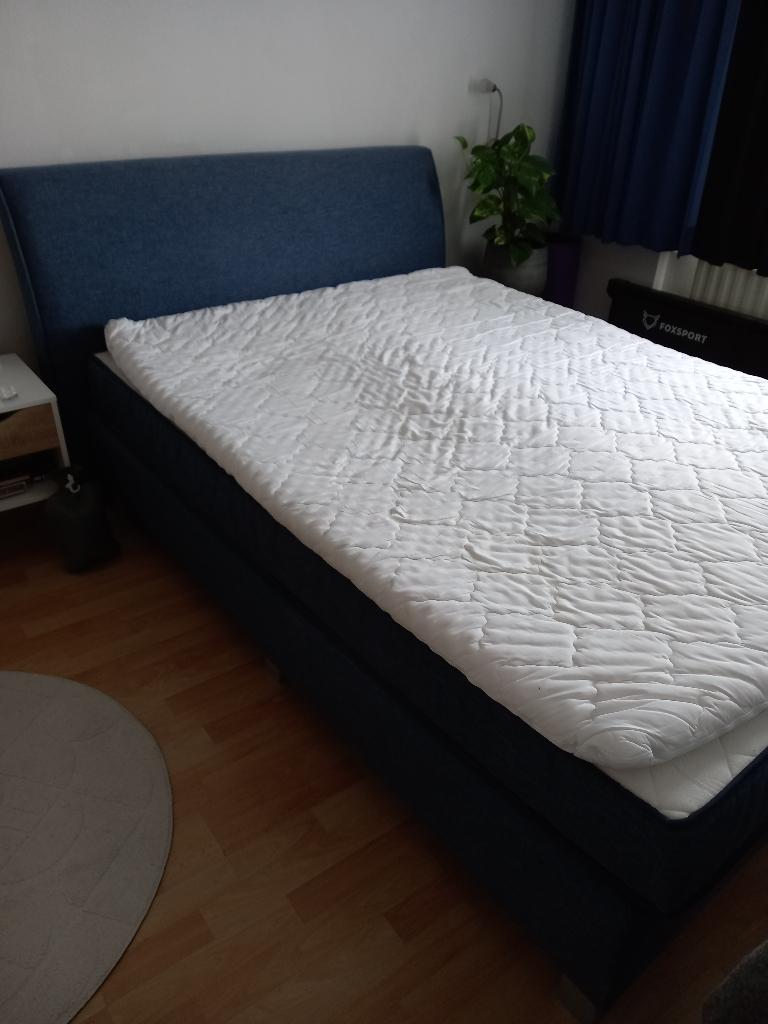 Bed, Ophalen, Bruin, Tweepersoons, 140 cm