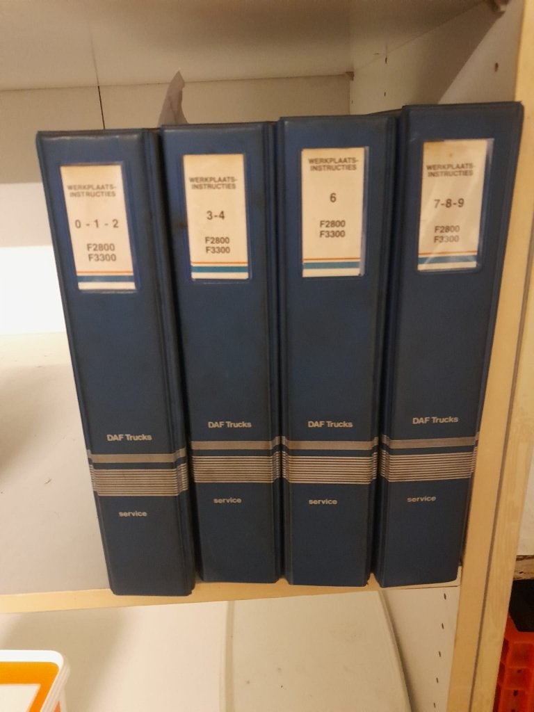 werkplaatshandboek DAF 2800 / 3300 / 3600, Ophalen of Verzenden