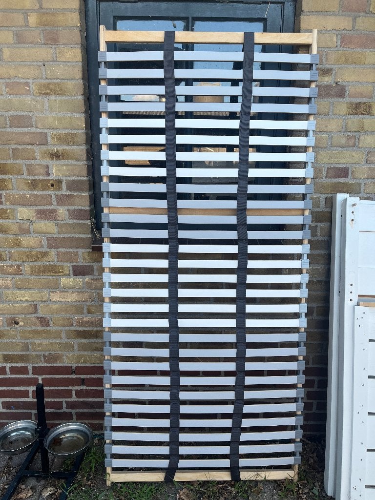 Lattenbodem 90x200 ZGAN, Ophalen, 90 cm, Eenpersoons, Zo goed als nieuw
