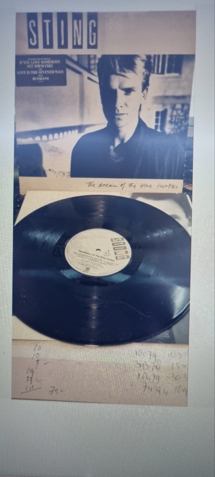 Sting - The Dream Of The Blue Turtles LP (1985), LP, Gebruikt, Ophalen of Verzenden, 12 inch