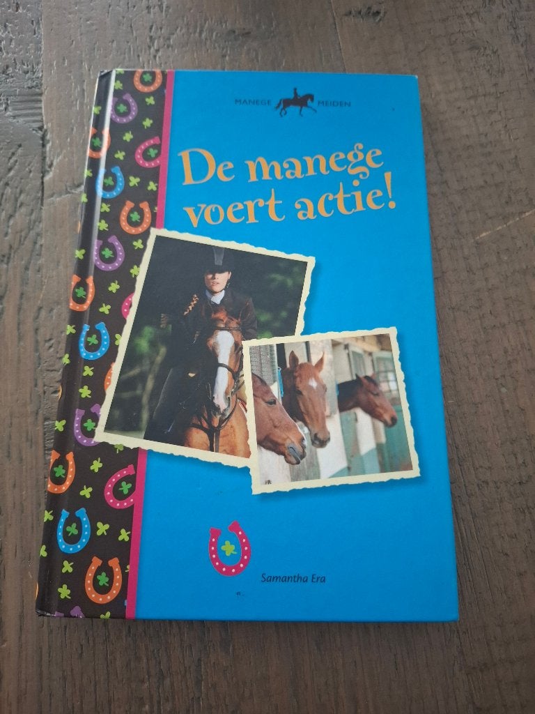 Boek Manegemeiden - De manege voert actie!, Ophalen of Verzenden, Zo goed als nieuw, Fictie algemeen
