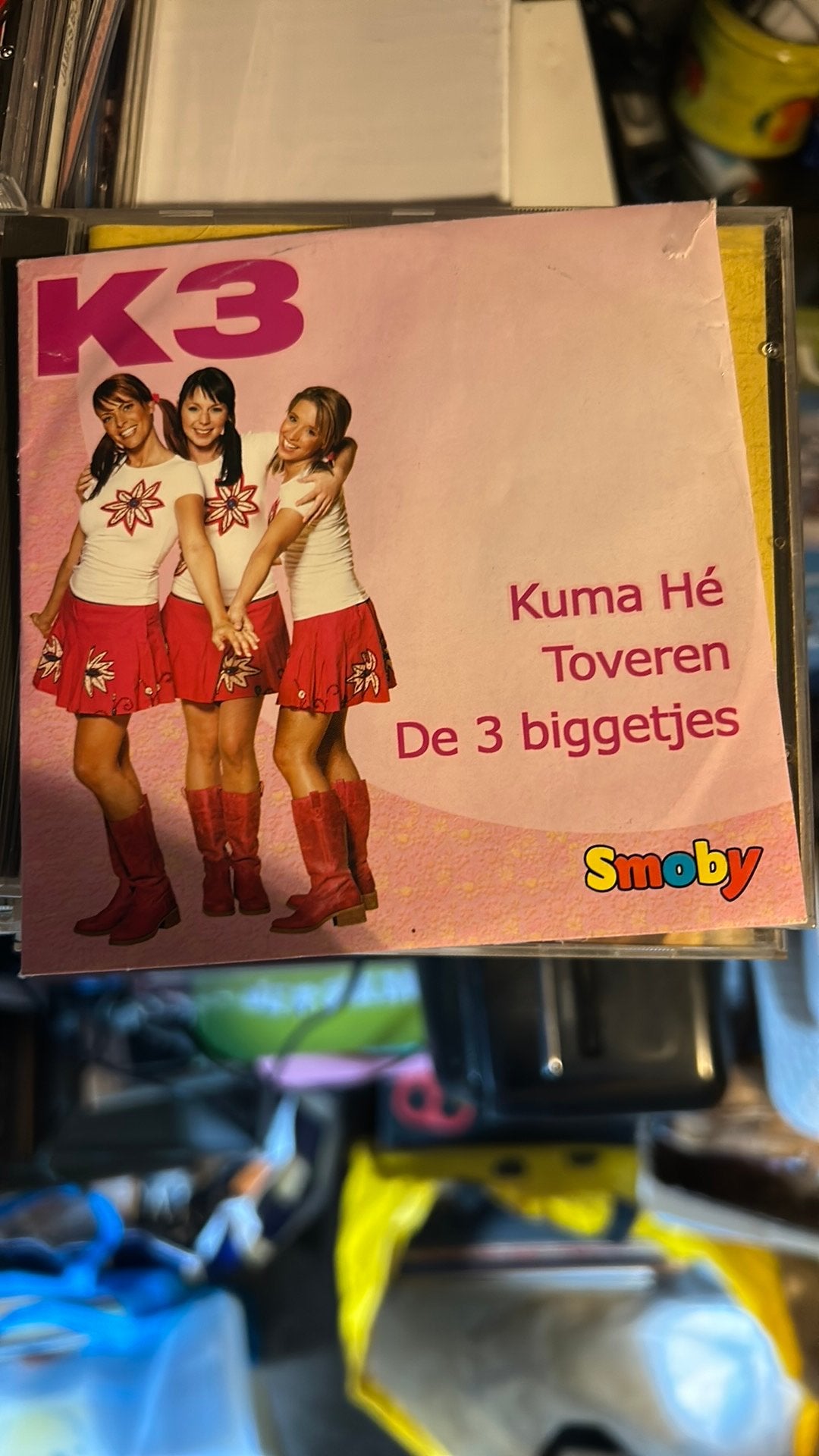 K3 - kuma he / toveren / 3 biggetjes, Cd's en Dvd's, Ophalen of Verzenden, Zo goed als nieuw