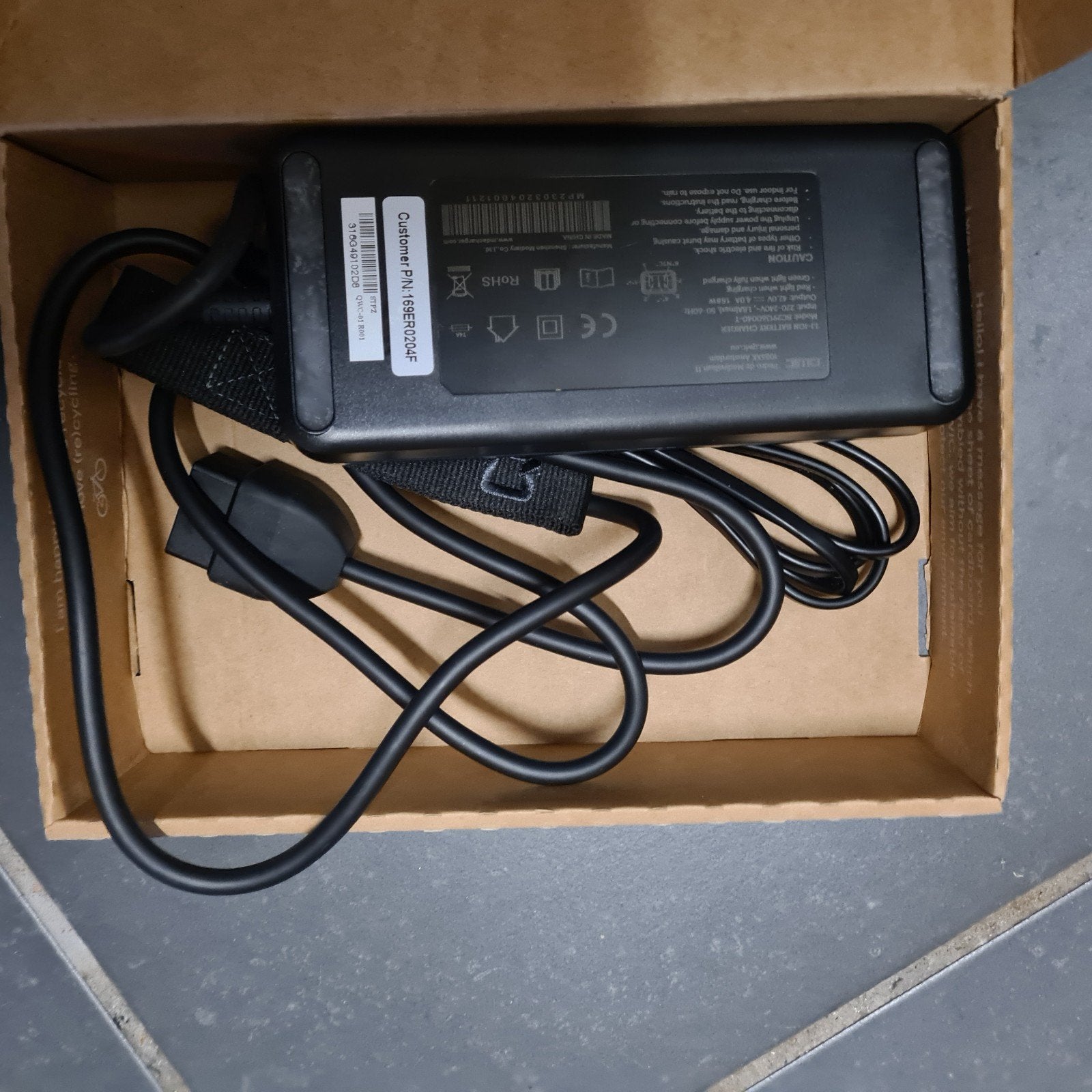 Nieuwe QWIC Oplader voor E-bike, Nieuw