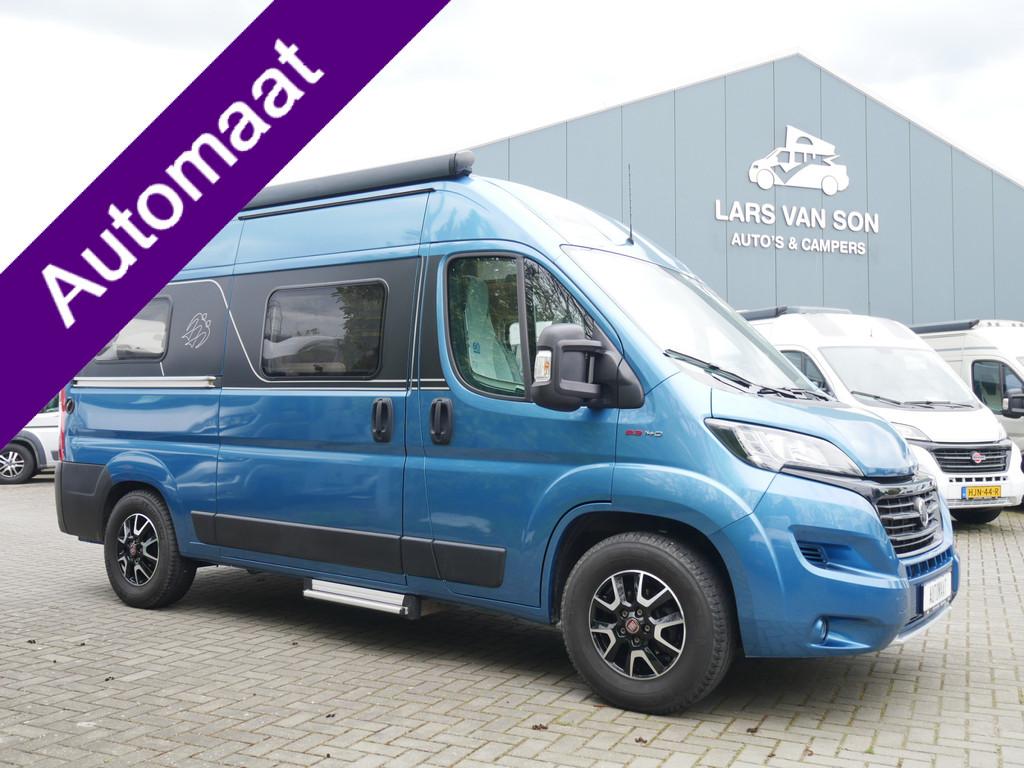 Knaus Boxstar 540, 5.40 Meter Buscamper Automaat, Fiat, Caravans en Kamperen, Campers, Automaat, Buscamper of Camperbus, Ringverwarming