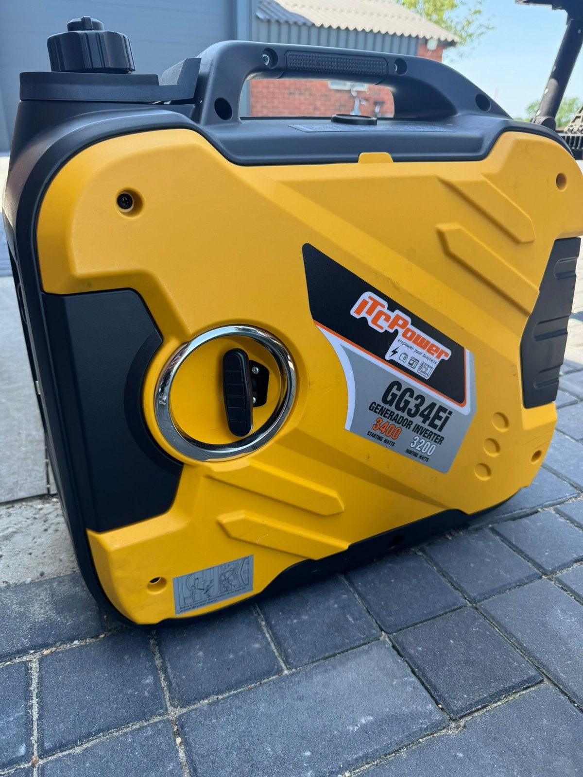 Zo goed als nieuwe TrcPower GG34EI Generator Inverter, Ophalen, Benzine, Zo goed als nieuw, Geluidgedempt