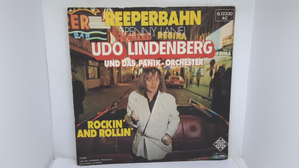 Udo Lindenberg Und Das Panik-Orchester – Reeperbahn Single, Cd's en Dvd's, Vinyl Singles, Gebruikt, 7 inch, Single, Ophalen of Verzenden