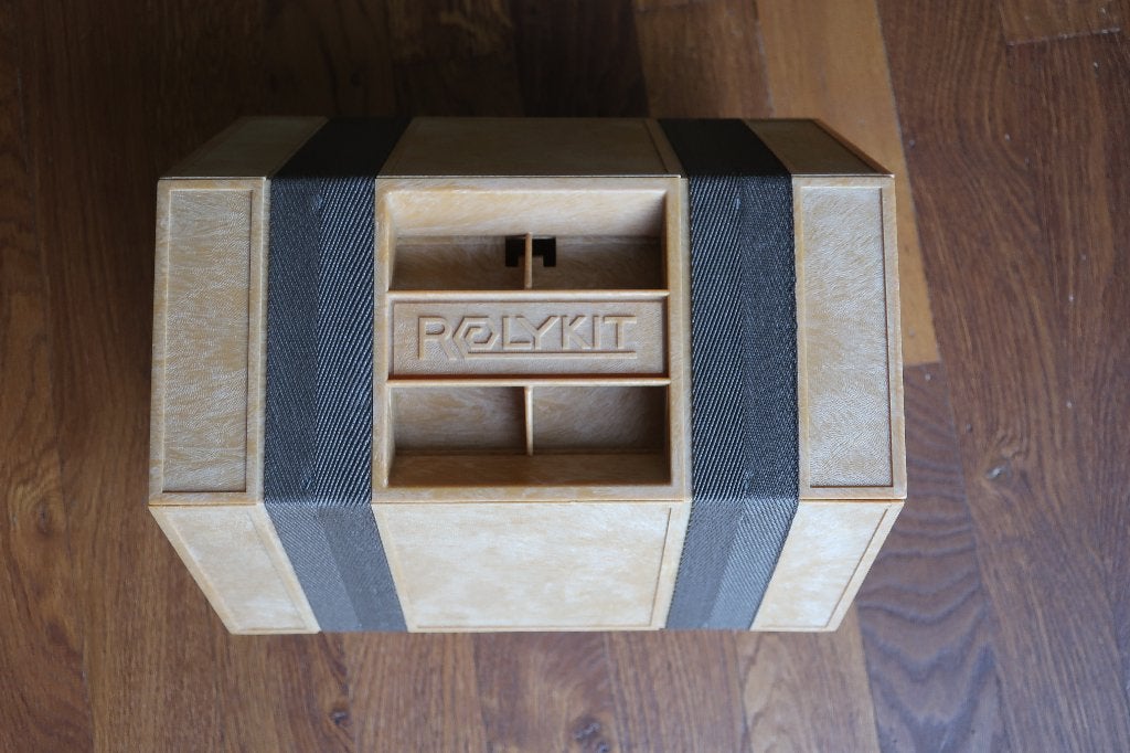 retro Rolykit Opbergsysteem Samuel Meijering Beige, Verzamelen, Ophalen of Verzenden, Huis en Inrichting