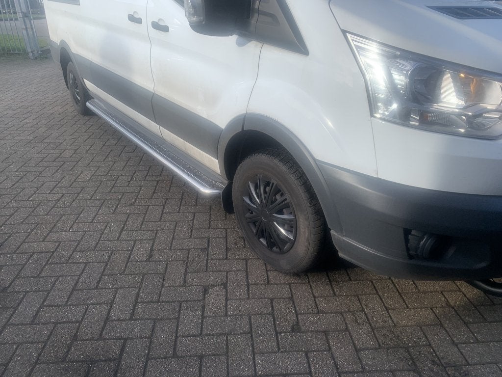 Ford Transit Sidebars met rvs trede, Auto diversen, Niet ingevuld, Niet ingevuld, Niet ingevuld