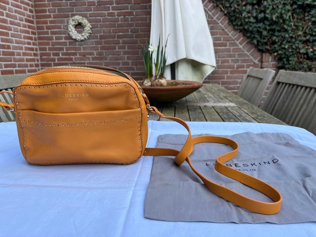 Tas liebeskind oker geel, Ophalen of Verzenden, Zo goed als nieuw, Geel, Dame