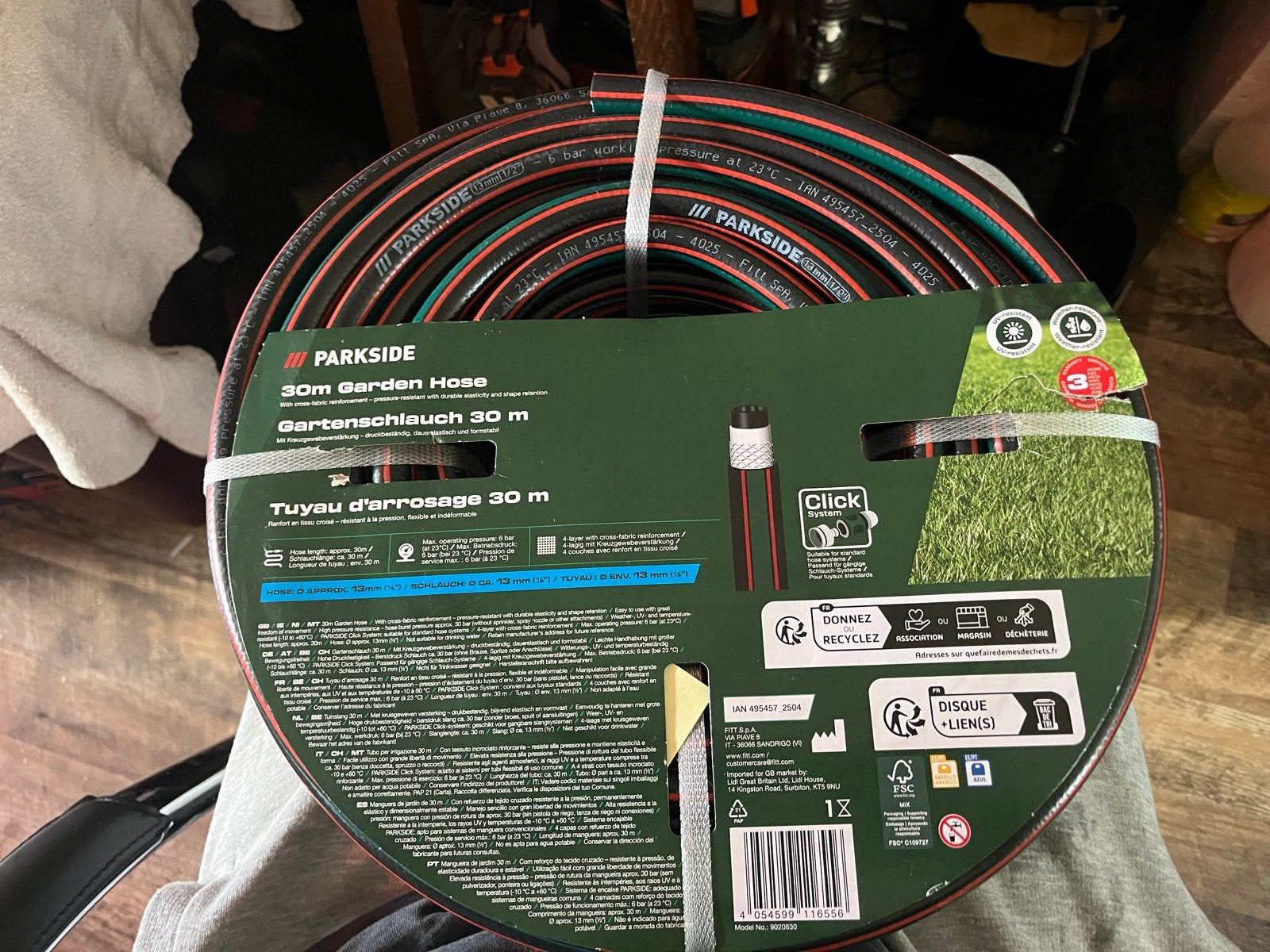 Parkside Tuinslang 30m - Nieuw in verpakking, Ophalen, Nieuw, Tuinslang