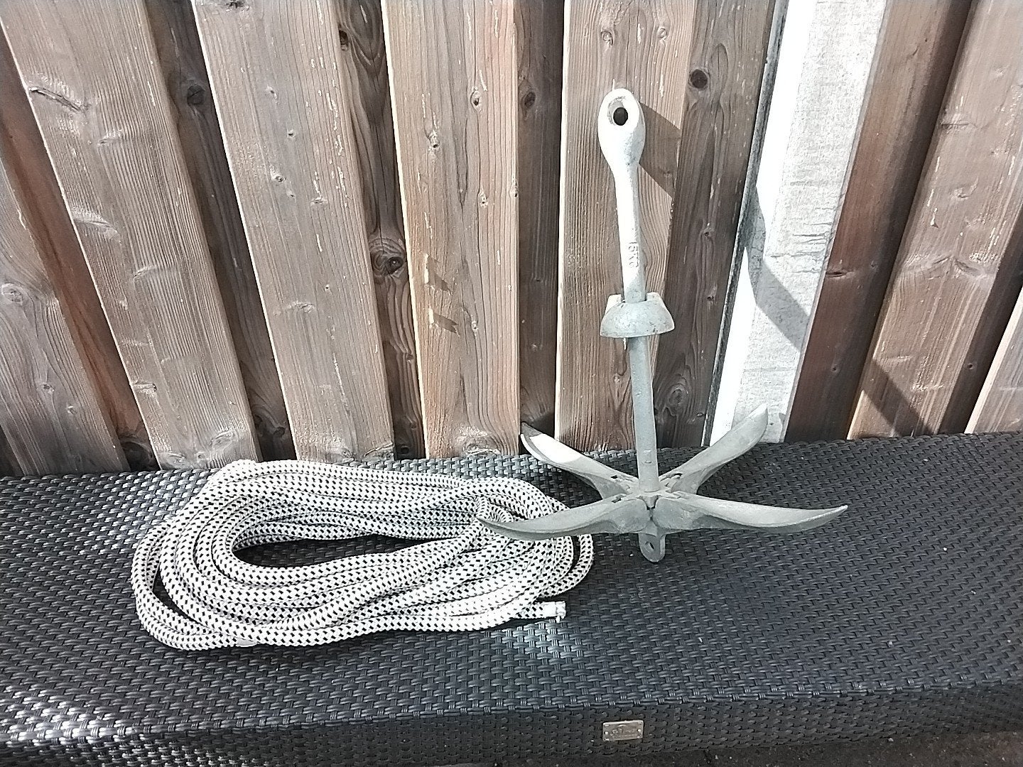 Anker 6 KG met lijn - Zo goed als nieuw, Ophalen of Verzenden, Zo goed als nieuw, Overige typen
