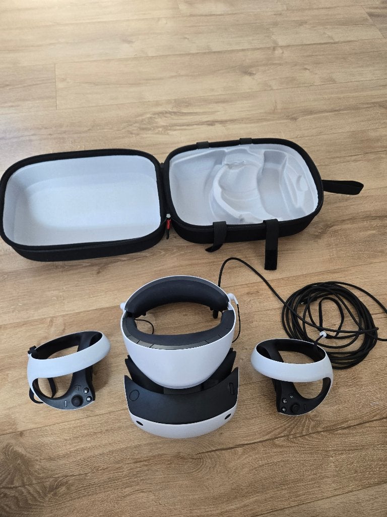 Sony PlayStation VR2 (PSVR2) Zo goed als nieuw + Opbergcase, Ophalen of Verzenden, Zo goed als nieuw, VR-bril, Sony PlayStation