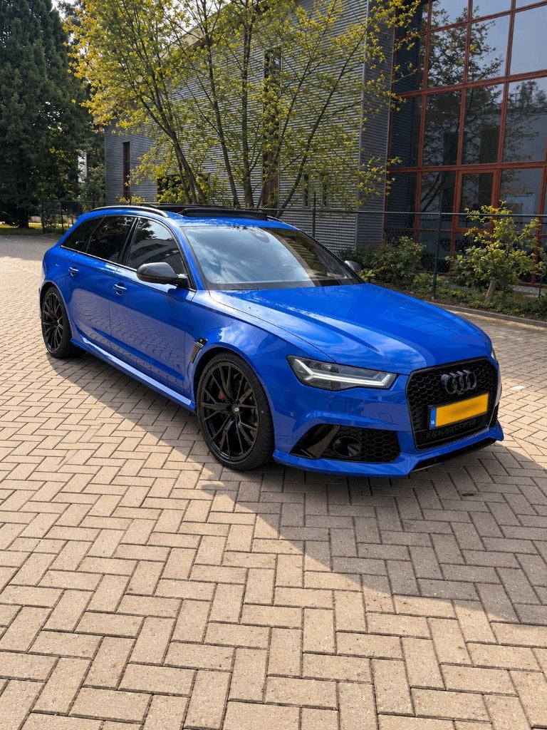Audi RS6 Nogaro 1/150, Automaat, Blauw, Alcantara, RS6