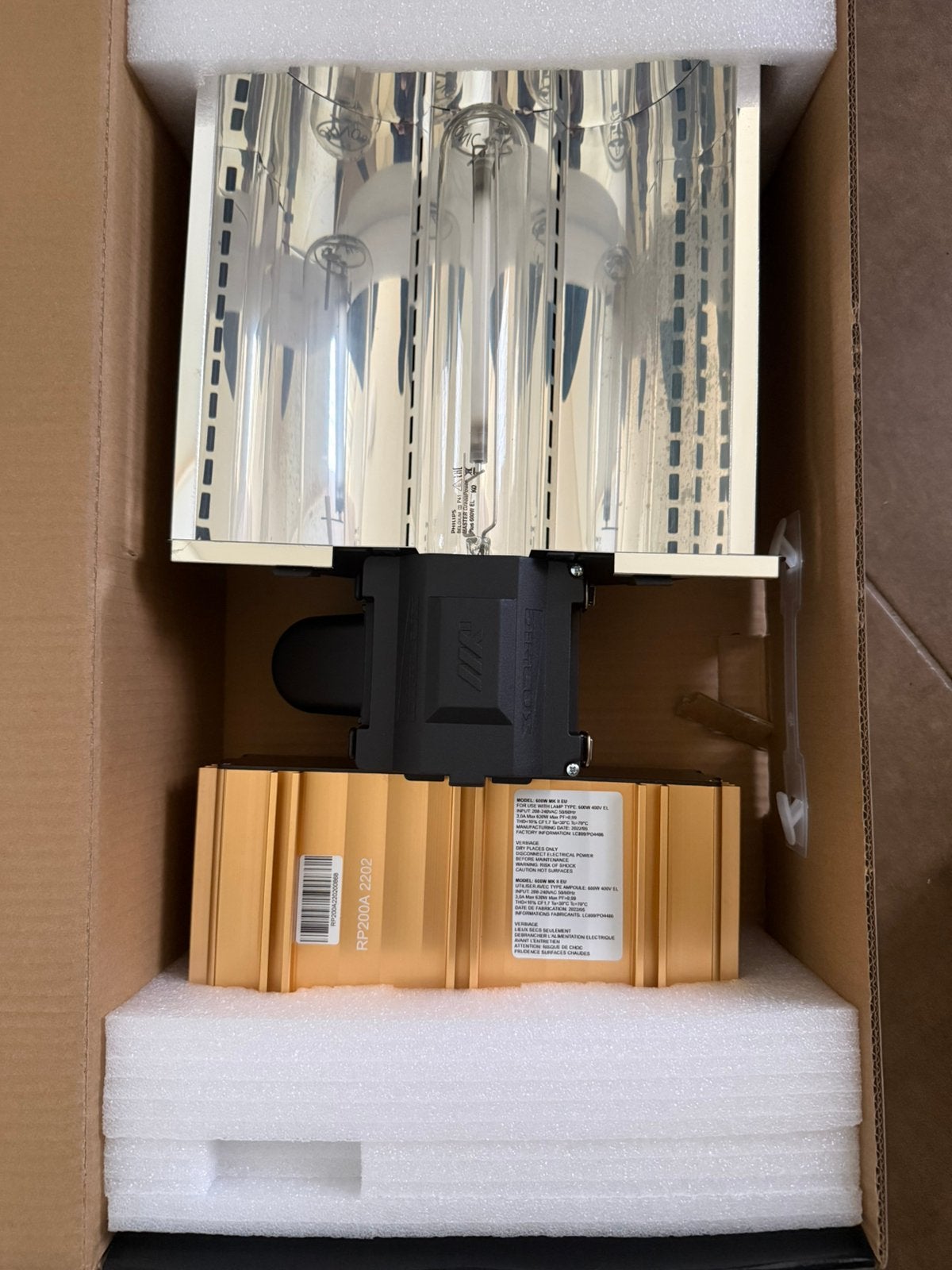 30x DimLux Xtreme Series 600W / 720W – Compleet, Ophalen, Gebruikt, Kweeklamp