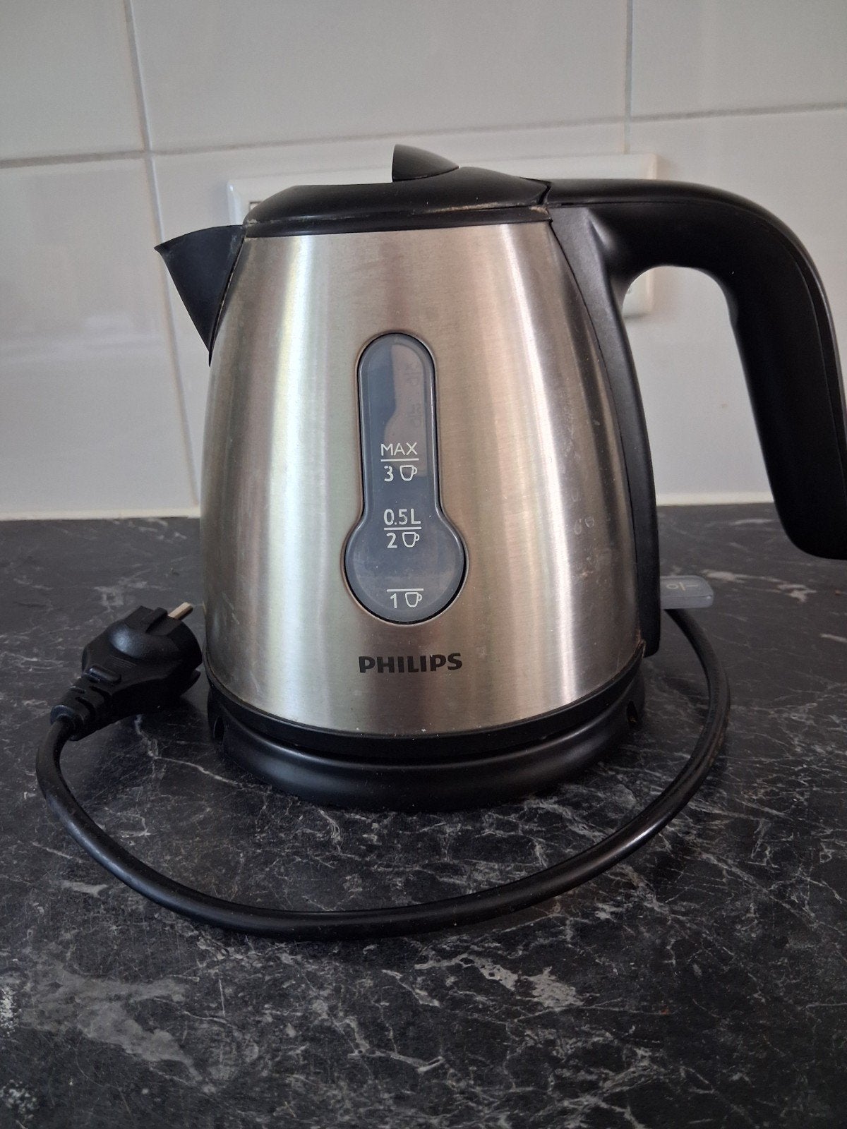 Tefal waterkoker klein voor ongeveer 1 liter, Minder dan 1 liter, Ophalen