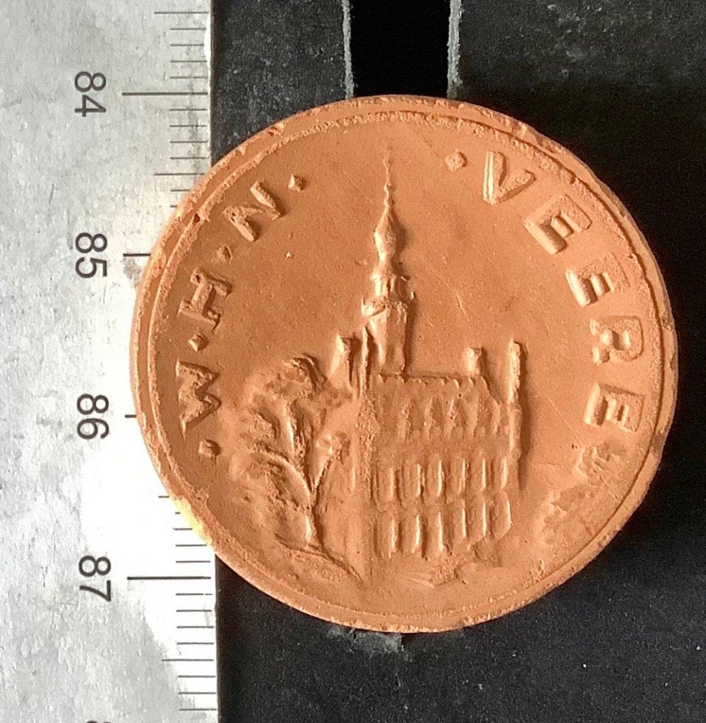 wo2, W.H.N. Veere, Winterhulp Nederland, zie omschrijving, Verzamelen, Militaria | Tweede Wereldoorlog, Ophalen of Verzenden, Overige soorten