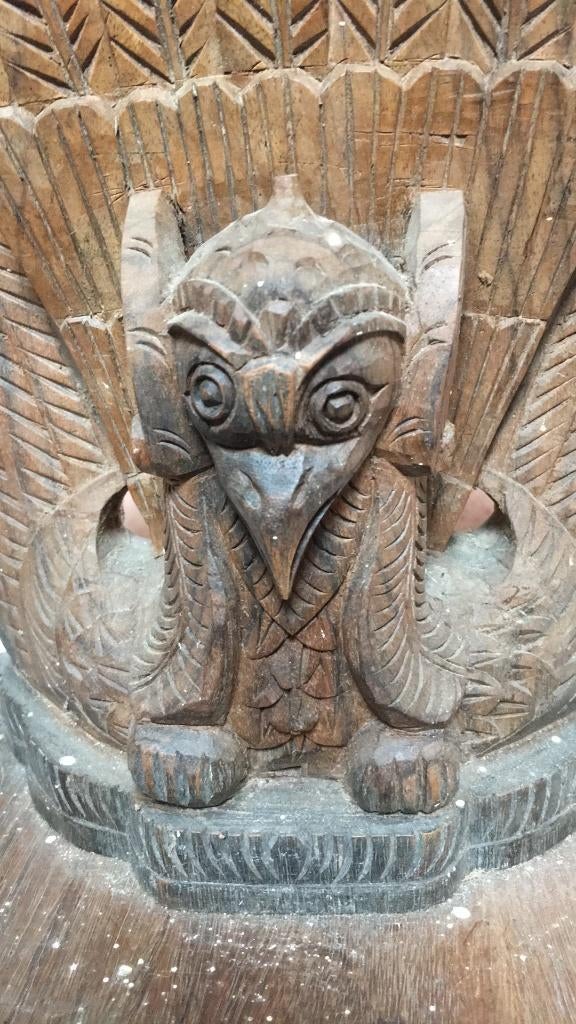 Garuda kop Garuda Art Deco Balinese Indonesie en Beeld, Verzenden