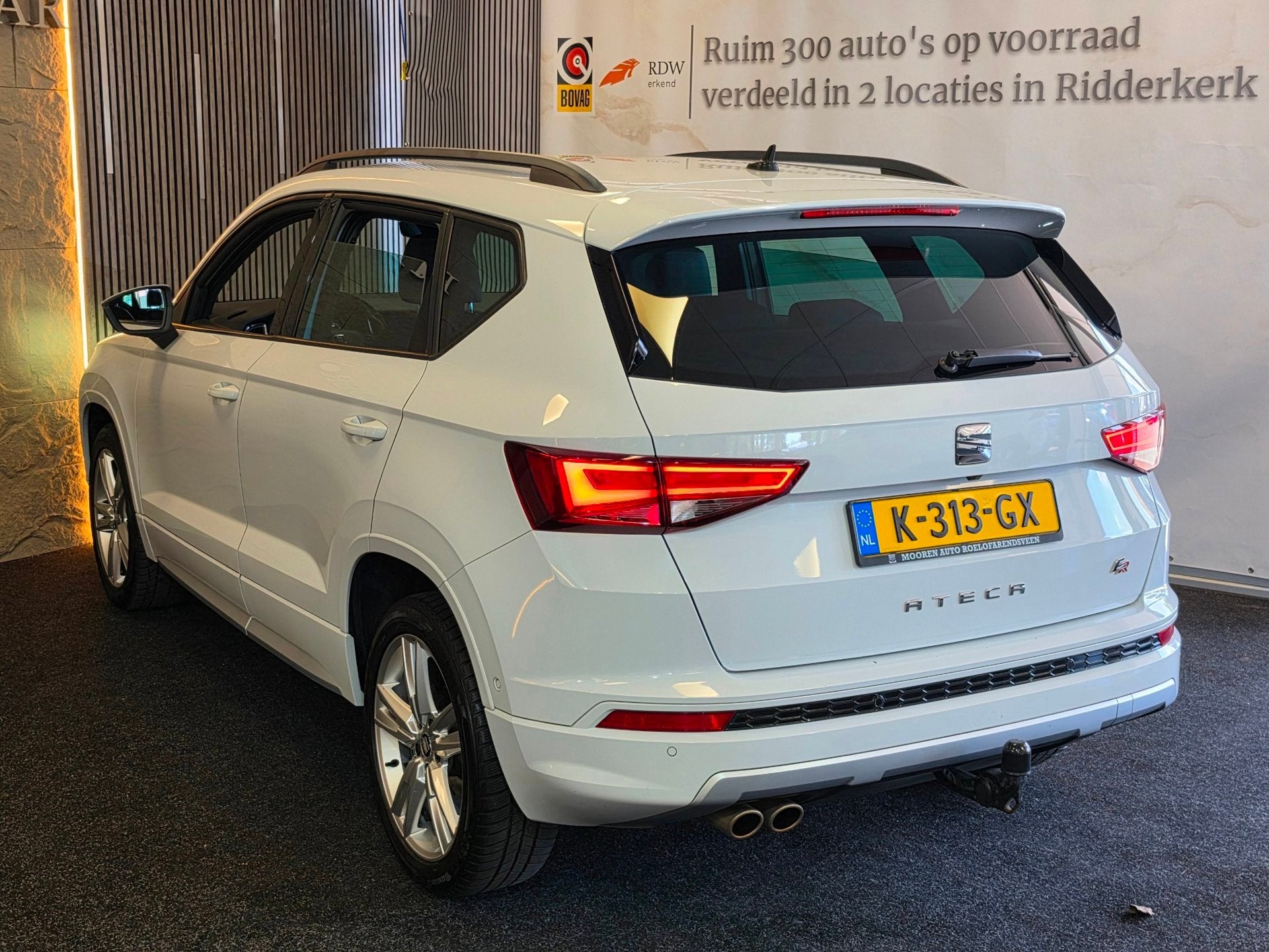 Seat Ateca 1.5 TSI FR Business Intense|GARANTIE|TREKHAAK|ACC, Auto's, Seat, 4 cilinders, 150 pk, Ateca, Wit